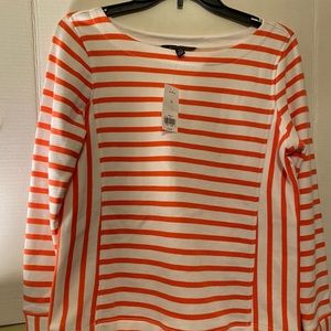 Long sleeve, striped sweatshirt NWT